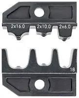 CRIMPING DIE, 3PROFILE, 10/8/6AWG, PLIER 97 49 18