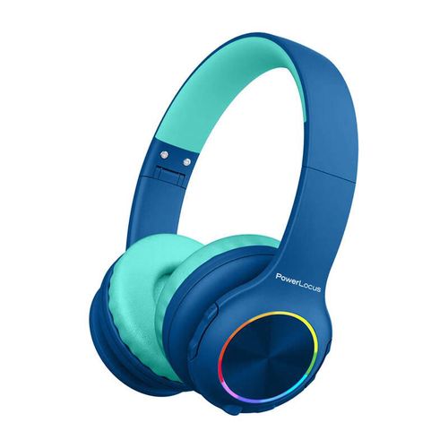 Wireless Headphones for kids PowerLocus PLED (navy&blue), PowerLocus pwl-pled-blue