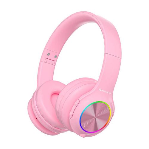 Wireless Headphones for kids PowerLocus PLED (pink), PowerLocus pwl-pled-pink