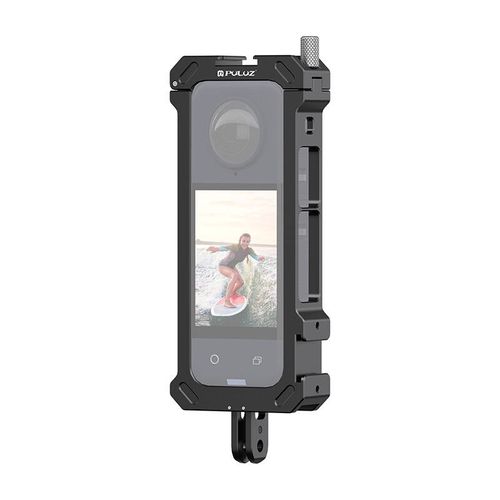 Metal protective cage PULUZ with tripod adapter for Insta360 X4, Puluz PU941B