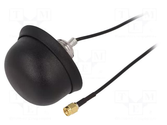 Antenna; GPS; 3dBi; RHCP; screw type; 50Ω; -40÷85°C; f: 1.575GHz SR PASSIVES GPS-ANT601