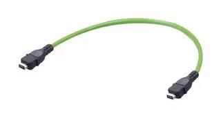 ENET CABLE, IX TYPE A PLUG-PLUG, 1M 33483131412010