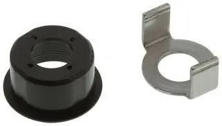 FRONT BEZEL SET, BLACK, PLASTIC 18-920.3