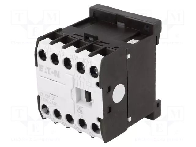 Contactor: 3-pole; NO x3; Auxiliary contacts: NC; 230VAC; 8.8A EATON ELECTRIC DILEM-01-230VAC