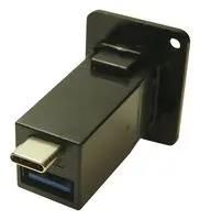 USB ADAPTER, TYP C F-M+3.0 TYP A F-F, M3 CP30235M3B