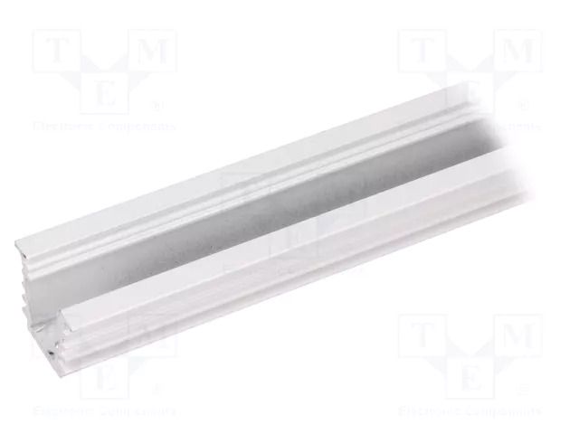 Profiles for LED modules; white; L: 2m; DEEP10; aluminium TOPMET TOP-DEEP10/WH-2M