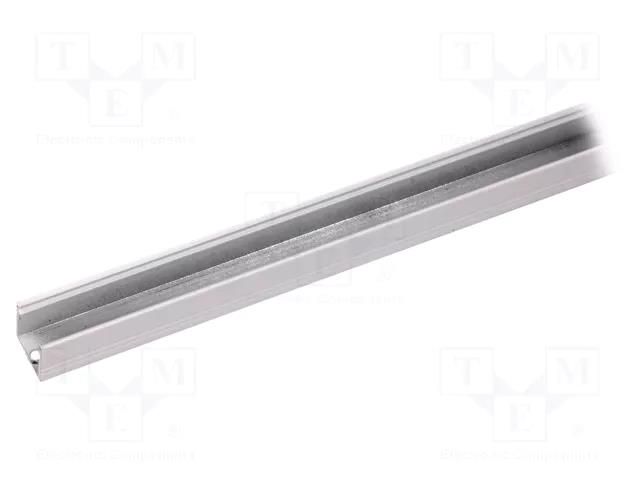 Profiles for LED modules; white; L: 2m; SMART10; aluminium TOPMET TOP-SMART10/WH-2M