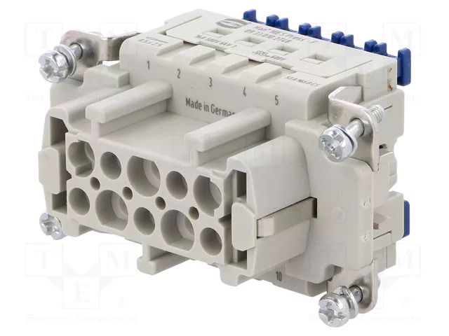 Connector: HDC; contact insert; female; 16A; 500V; Han® ES Press HARTING 09330102748