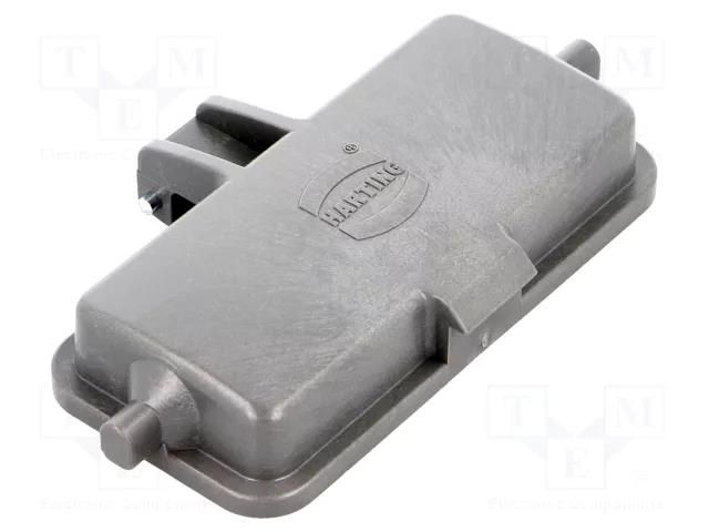 Protection cover; size 16B; Han; for latch; thermoplastic HARTING 09300165410