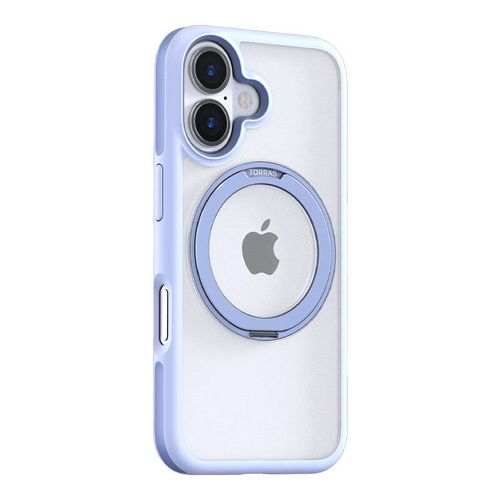 Torras Ostand R Fusion Series Case for iPhone 16 (light blue), Torras X00FX1870