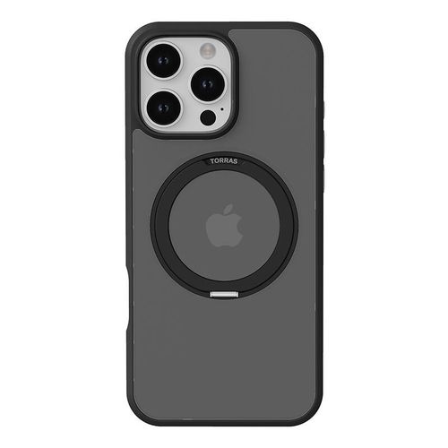 Torras Ostand Pro Case for iPhone 16 ProMax (Black, Torras X00FX1914