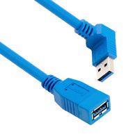 USB CABLE, 3.0 A RCPT-R/A A PLUG, 2M U3A00066-2M