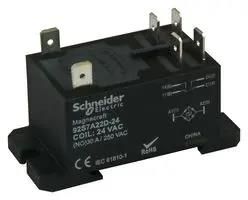 POWER RELAY, DPST, 30A, 250V, DIN/PANEL 92S7A22D-24