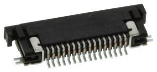 CONNECTOR, FFC/FPC, 5POS, 1ROW, 0.5MM SFV5R-1STE1HLF