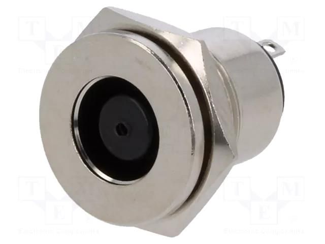 Connector: DC supply; socket; female; 10A; straight; soldering LUMBERG 1614-21