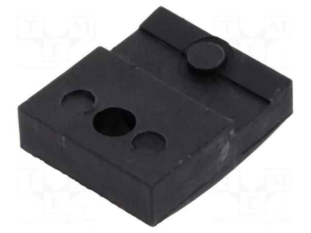 Clamping part for transistors; TO218; black FISCHER ELEKTRONIK ISP218