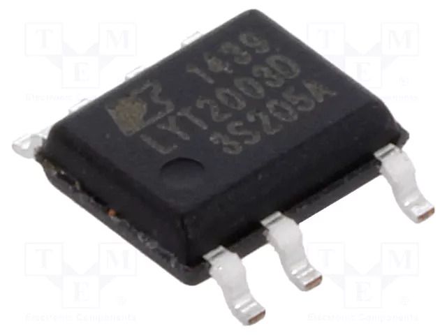 IC: PMIC; AC/DC switcher,LED driver; 90÷308V; Ubr: 725V; SO-8C POWER INTEGRATIONS LYT2003D