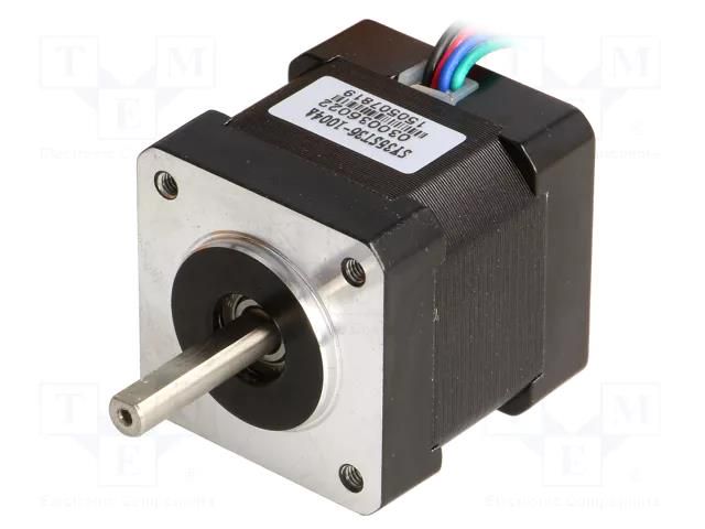 Motor: stepper; 2.7VDC; Shaft: D spring; max.141mNm; 1A POLOLU POLOLU-1209