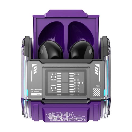 TWS Transformers MG-C03 headphones (purple), Transformers MG-C03-purple