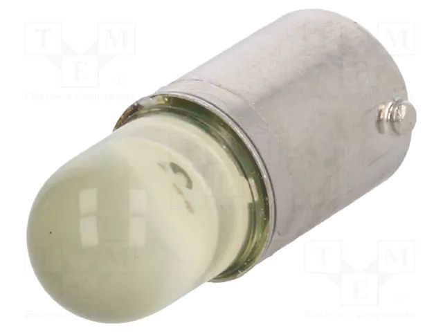 LED lamp; yellow; BA9S; 220VDC POLAM-ELTA LY-BA9S-220DC