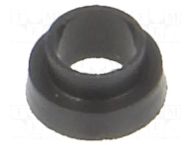 Insulating bushing; TO126; UL94V-0; 4.2mm; -40÷250°C; 30kV/mm FISCHER ELEKTRONIK IB/4