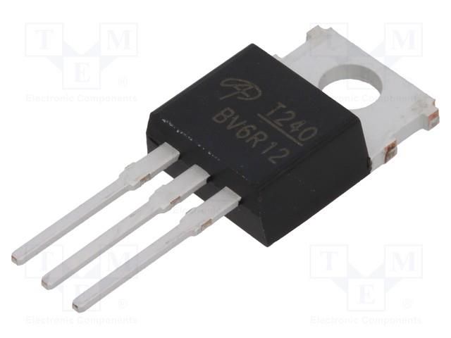 Transistor: N-MOSFET; unipolar; 40V; 82A; 88W; TO220 ALPHA & OMEGA SEMICONDUCTOR AOT240L