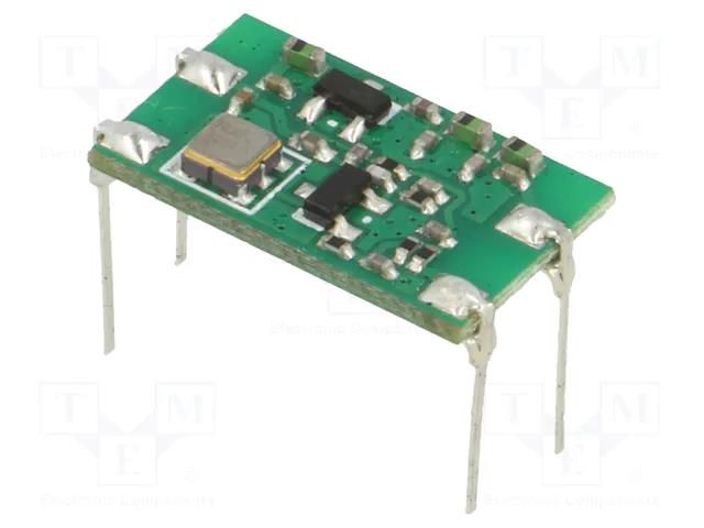 Module: RF; AM transmitter; ASK,OOK; 433.92MHz; 2÷9VDC; 10dBm; THT RADIOCONTROLLI RC-TX1-434