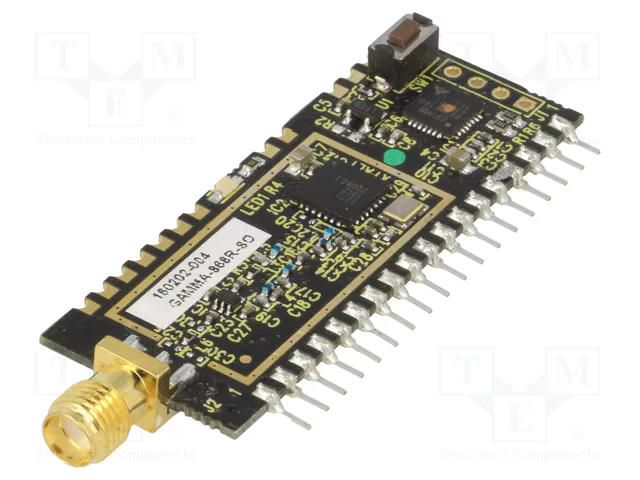 Module: RF; FM transceiver; LoRa; 868MHz; RS232; -137dBm; 4÷9VDC RF SOLUTIONS GAMMA-868-R