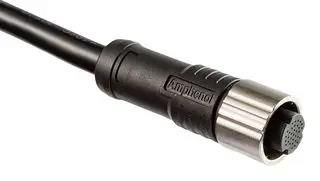 CABLE ASSY, 33P CIR RCPT-FREE END, 2M ASY-33BFFM-QL8C02