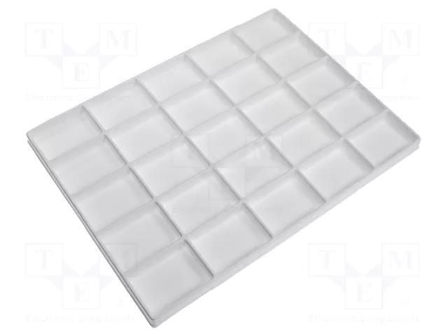Insert; Kit: insert with 25 compartments LICEFA TE25-4