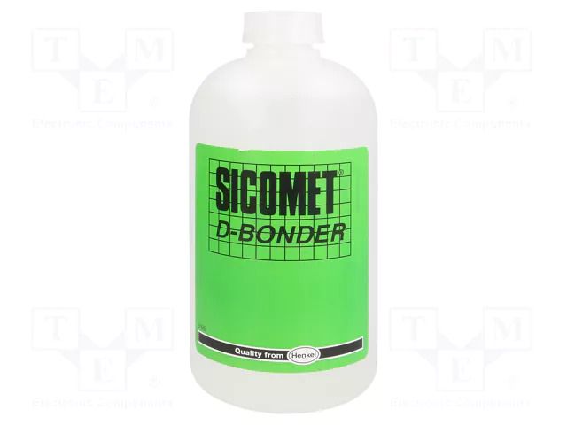 Cleaner; colourless; liquid; plastic container; 0.5l; SICOMET LOCTITE LOC-D-BONDER