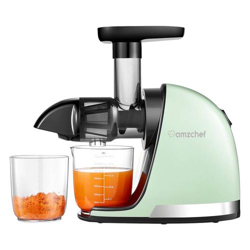 AMZCHEF 1501-GN-SM slow speed juicer (green), AMZCHEF ZM1501-GN-SM