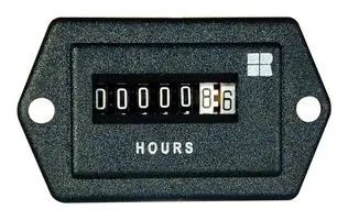 HOUR METER, 28VDC, 0S-99999.99H 731-0040