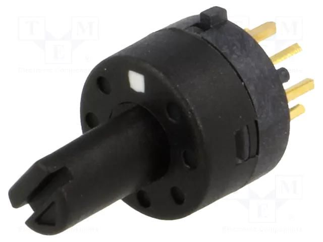 Switch: rotary; Pos: 3; 0.5A/24VDC; Poles number: 1; 45°; -20÷70°C NINIGI SR09138SNG