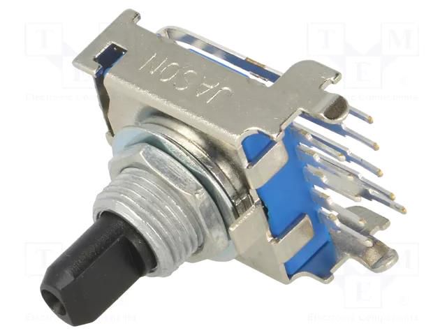 Switch: rotary; Pos: 8; 0.3A/16VDC; Poles number: 1; 30°; -20÷70°C NINIGI SR17B1815F89N