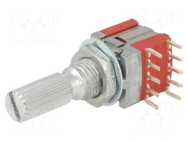 Switch: rotary; Pos: 3; 0.1A/16VDC; Poles number: 2; 30°; -30÷80°C NINIGI SR102320KAG