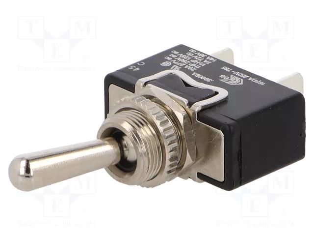 Switch: toggle; Pos: 2; SPST; ON-OFF; 16A/250VAC; Leads: connectors BULGIN AE-C3900BAAAA