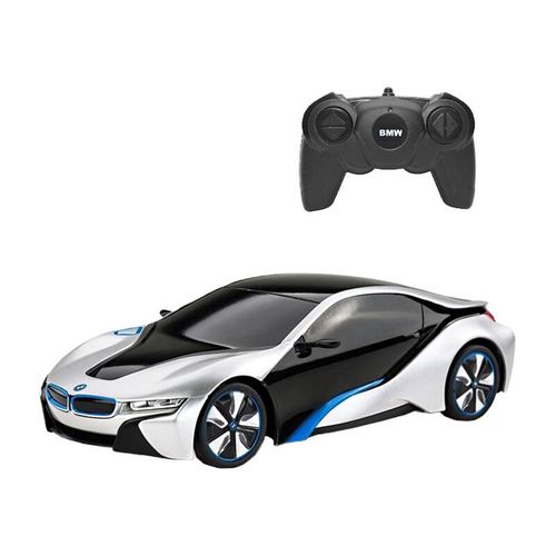 RASTAR R/C 1:24 BMW I8 remote controlled RC car (white), RASTAR 48400