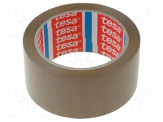 Packing tapes; L: 66m; Width: 48mm; Thick: 47.5um; brown TESA TESA-4263-48TAN