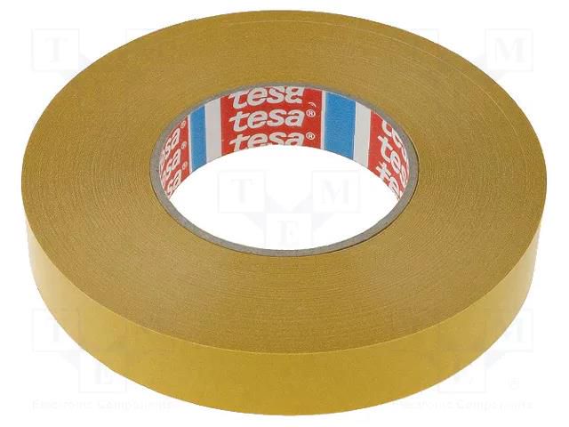 Tape: fixing; W: 25mm; L: 50m; Thk: 0.225mm; double-sided; white; 20% TESA TESA-4970-25-50M