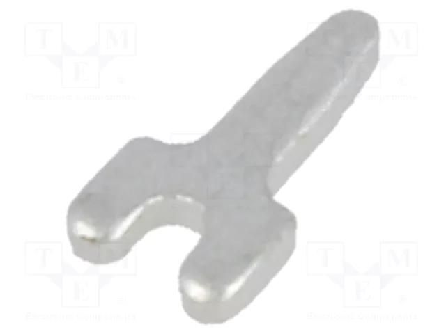 Tip: solder lug; THT; brass; tinned KEYSTONE KEYS4950
