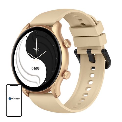 Zeblaze Btalk 3 Plus Smartwatch (Gold), Zeblaze Btalk 3 Plus Gold