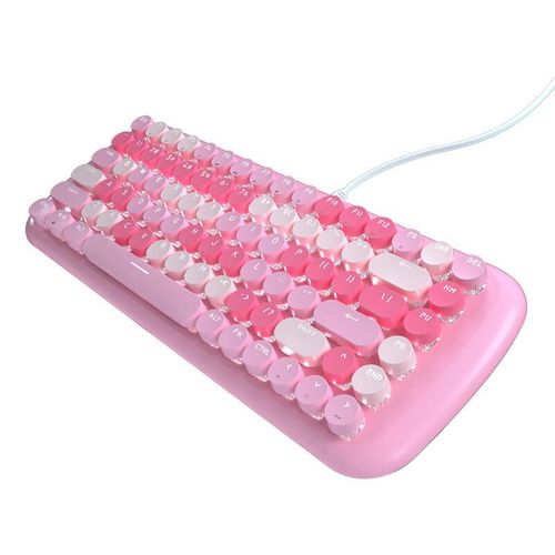 MOFII Candy M wired mechanical keyboard (pink), MOFII SK-645 Candy New Pin