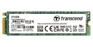 SSD, PCIE/NVME, 3D NAND, 512GB TS512GMTE672A-VS1