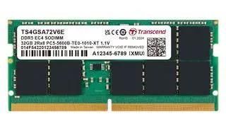 RAM MEMORY MODULE, DDR5 SO-DIMM, 32GB TS4GSA72V6E