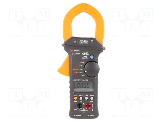 Meter: multifunction; digital,pincers type; LCD; (4000); 52mm KEYSIGHT U1213A