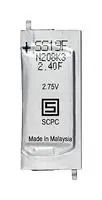 PRISMATIC SUPERCAPACITOR, 0.3F/2.75V/SMD 3-153-434