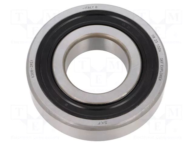 Bearing: single row deep groove ball; Øint: 40mm; Øout: 90mm SKF SKF6308-2RS1