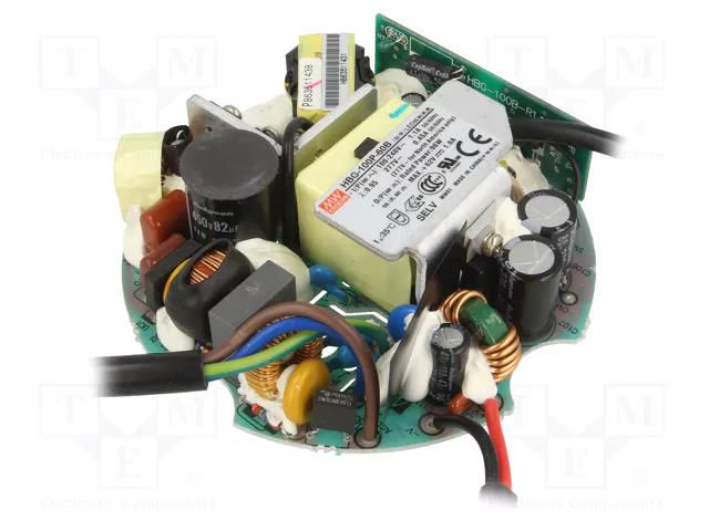 Power supply: switching; LED; 96W; 36÷60VDC; 1600mA; 90÷305VAC MEAN WELL HBG-100P-60B