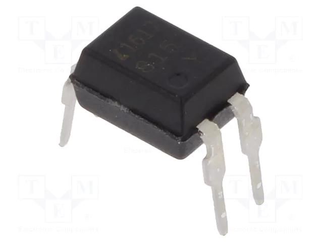 Optocoupler; THT; Ch: 1; OUT: Darlington; Uinsul: 5kV; Uce: 35V; DIP4 LITEON LTV-815